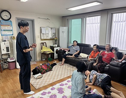 [경로당연계사업] 물리치료사와 함께하는 운동교실(6월) 6회기 진행