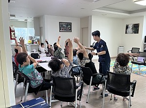 [경로당연계사업] 물리치료사와 함께하는 운동교실(9월) 2회기 진행