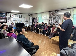 [경로당연계사업] 중랑구 치과의사회와 함께하는 '찾아가는 건강정보제공PG' 구강 관리교육 진행