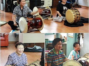 [경로당] 특화사업 참살이학교 치매예방교실 '음악활동'