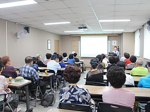 [평생교육] 2019년 상반기 학습 실버리더 봉사대 지지격려 진행