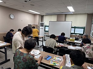 [상담사업] 오순도순 캘리그라피 프로그램 진행