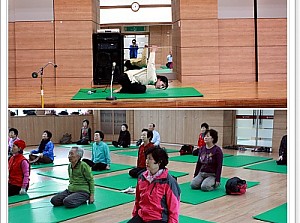 [사회교육] 봄기운을 북돋아주는 "요가 건강강좌"