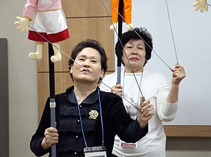 [위캔시니어봉사단] 빨간망토 인형극단 전문교육 2회기 진행