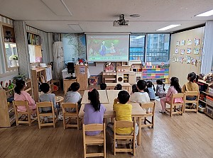 [노인사회참여지원]세대통합 사업 빨간망토인형극단 간담회 진행