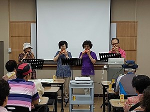 [위캔시니어봉사단] 스마일예술봉사대 제 13차 내부공연 진행