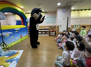 [노인사회참여지원]세대통합 사업 빨간망토인형극단 진행