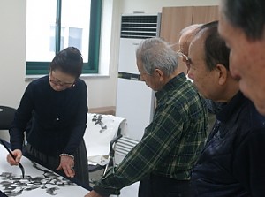 [사회교육]  흑과 백의 멋! 사군자 수업현장