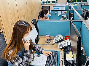 복지관 회원 어르신 대상 각 사업별 코로나 19 극복 유선연락 진행