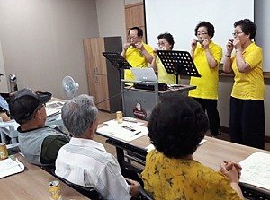 [위캔시니어봉사단] 스마일예술봉사대 제 12차 내부공연 진행