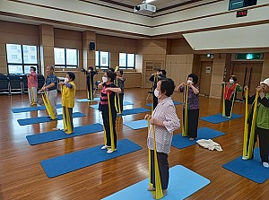 [건강생활지원사업] “건강 100세, 행복 100배” 하반기 만성질환 예방 운동프로그램 7회기 진행