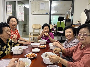 [경로당연계사업] 우양재단 지원 경로당 식생활 지원 프로그램 3차 진행