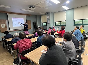 [건강관리실] 서울특별시 북부병원과 함께하는 "노년기 만성질환관리교육"