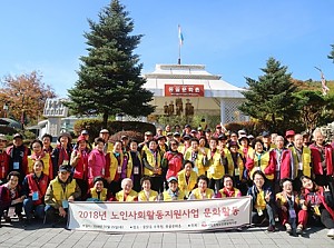 [노인사회활동지원사업]2018년 공익형, 시장형 문화활동